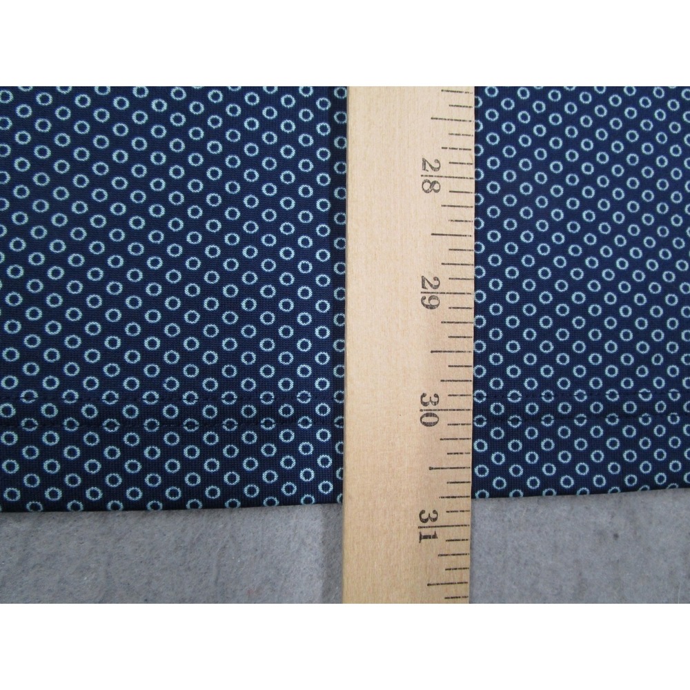Donald Ross Mens Large Blue Geometric Print Performance Golf Polo Shirt L - Picture 8 of 9